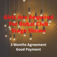 Girls required for Dubai club stage shows