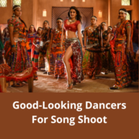 Good-looking dancers for song shoot