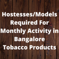 Hostessesmodels for monthly activity in Bangalore