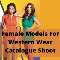 Models for western wear catalogue shoot