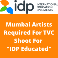 Mumbai artists for TVC shoot for IDP Educated