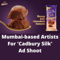 Mumbai-based artists for 'Cadbury Silk' ad shoot
