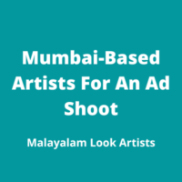 Mumbai-based artists for an ad shoot