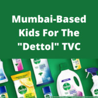 Mumbai-based kids for the Dettol TVC casting from Asha Films