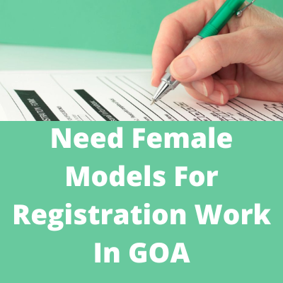 Need female models for registration work