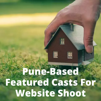 Pune-based featured casts for website shoot