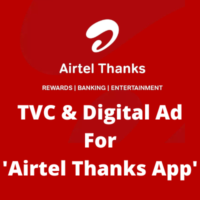 TVC & digital ad for 'Airtel Thanks App'