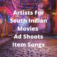 Artists for South Indian movies & ad shoots
