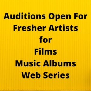 Auditions open for films albums series