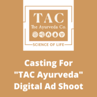 Casting for TAC Ayurveda digital ad shoot