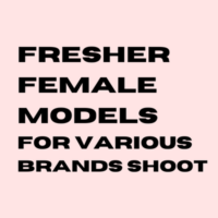 Fresher female models for brand shoot