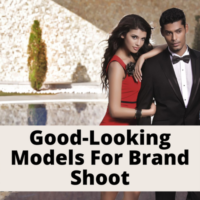 Good-looking models for brand shoot
