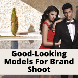 Good-looking models for brand shoot