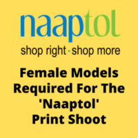 Model required for the 'Naaptol' print shoot