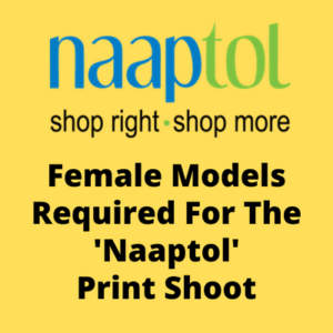 Model required for the 'Naaptol' print shoot