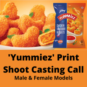 'Yummiez' print shoot casting call