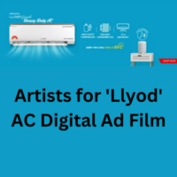 Artists for 'Llyod' AC digital ad film