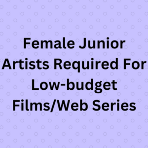 Artists required for low-budget filmweb series