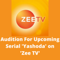 Audition for 'Yashoda' serial on 'Zee TV'