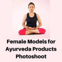 Females for Ayurveda products shoot