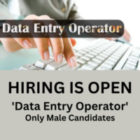 Hiring is open for 'Data Entry Operator'