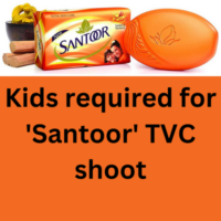 Kids required for 'Santoor' TVC shoot