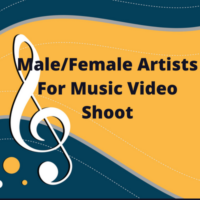 MaleFemale artists for Music video shoot