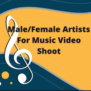 MaleFemale artists for Music video shoot