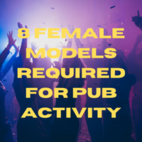 Models required for pub activity in Mumbai