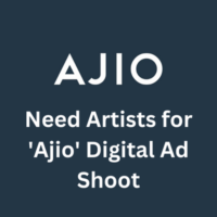 Need artists for 'Ajio' digital ad shoot
