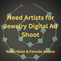 Need artists for jewelry digital ad shoot