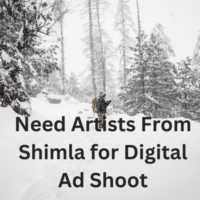 Need artists from Shimla for ad shoot