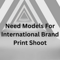 Need models for International print shoot