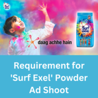Requirement for 'Surf Exel' ad shoot
