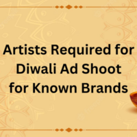 Artists required for Diwali ad shoot