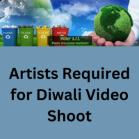 Artists required for Diwali video shoot