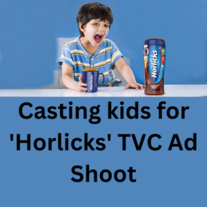 Casting kids for 'Horlicks' TVC ad shoot