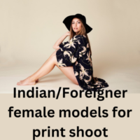 IndianForeigner female models for print shoot
