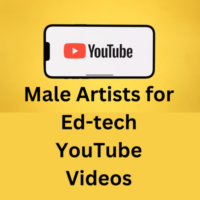 Male artists for ed-tech YouTube videos