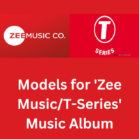 Models for 'Zee MusicT-Series' music album