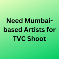 Mumbai-based artists for TVC shoot