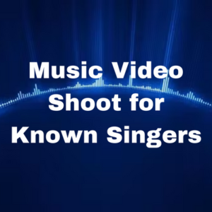 Music video shoot for known singers
