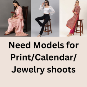 Need models for printcalendarjewelry shoot