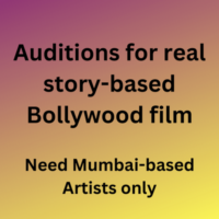 Auditions for real story-based Bollywood film