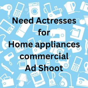 Home appliances commercial ad shoot