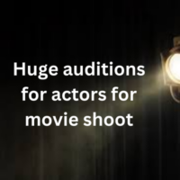 Huge auditions for actors for movie shoot