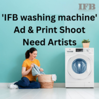 'IFB washing machine' ad & print shoot