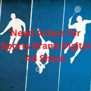 Need actors for sports brand digital ad shoot