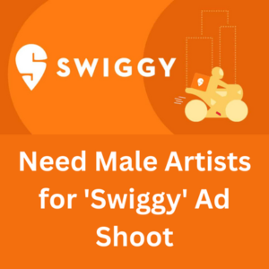 Need artists for 'Swiggy' ad shoot