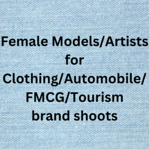 Actors for clothingAutomobileFMCG brand shoot